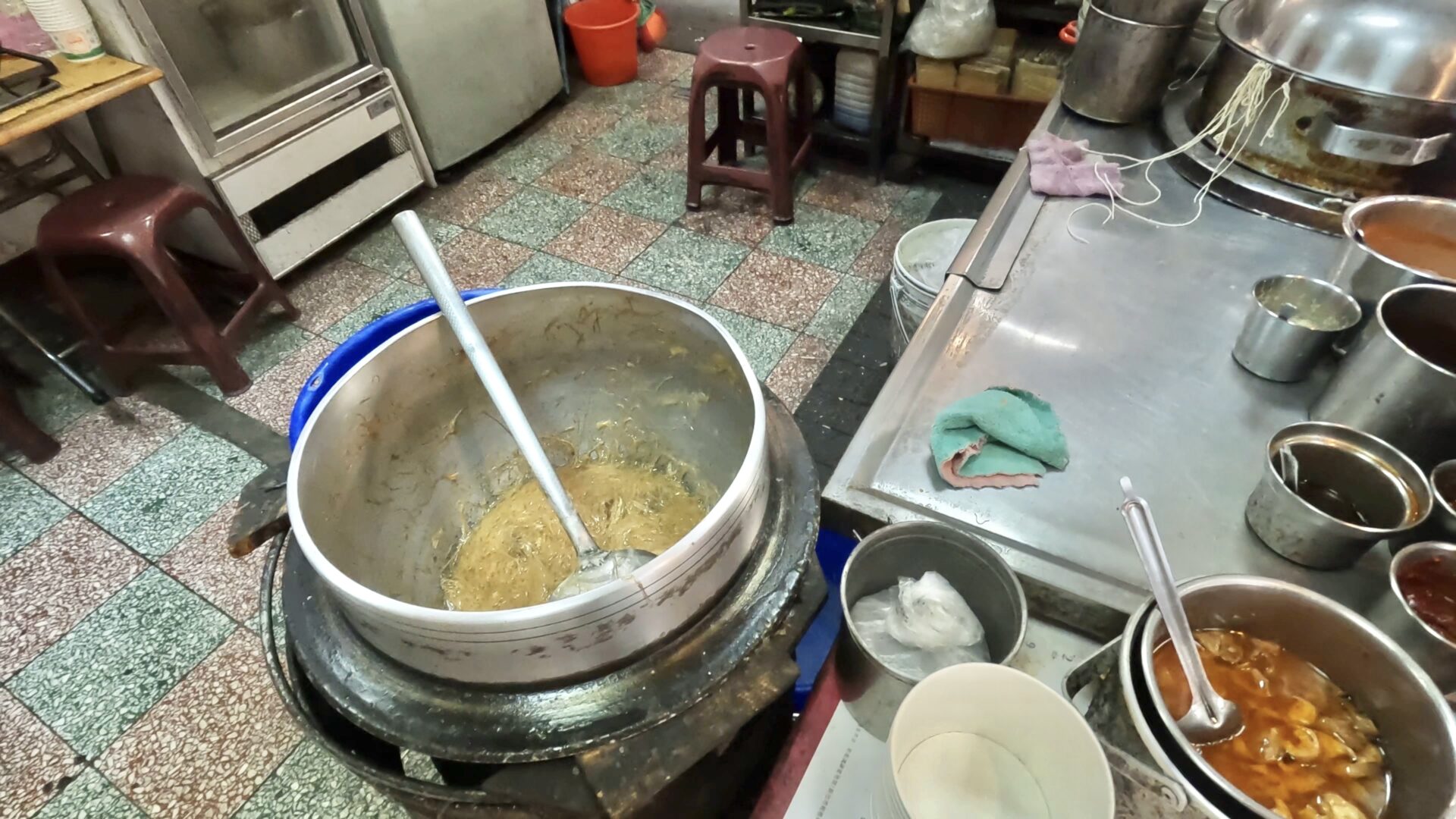 麺線の鍋
