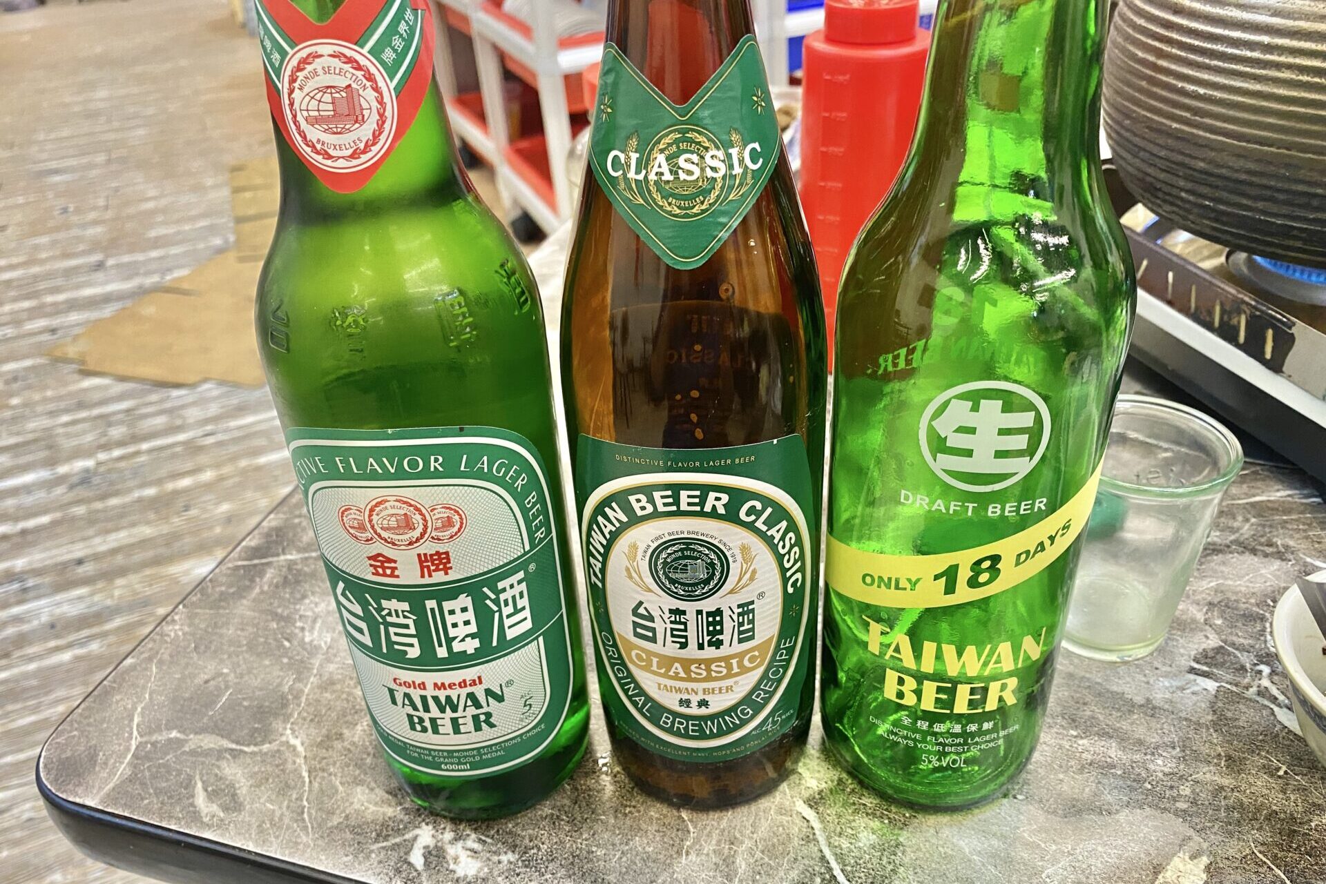 台湾ビールたち